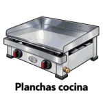 Planchas de cocina compatibles con FORNAX