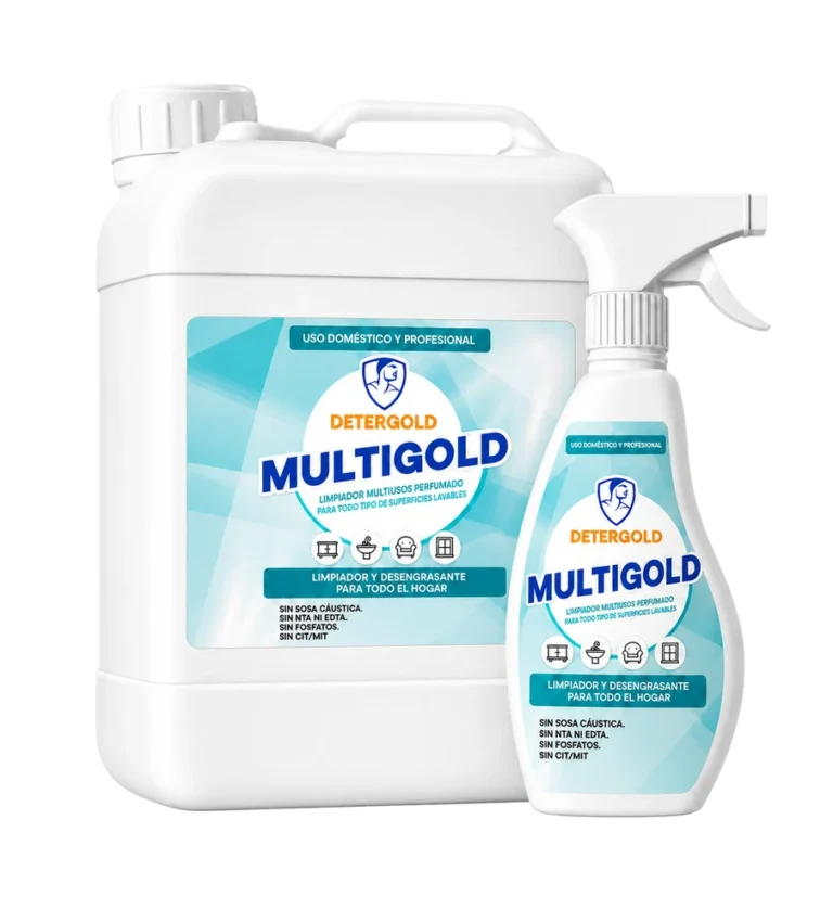 Limpieza sostenible con productos concentrados 4 - DETERGOLD