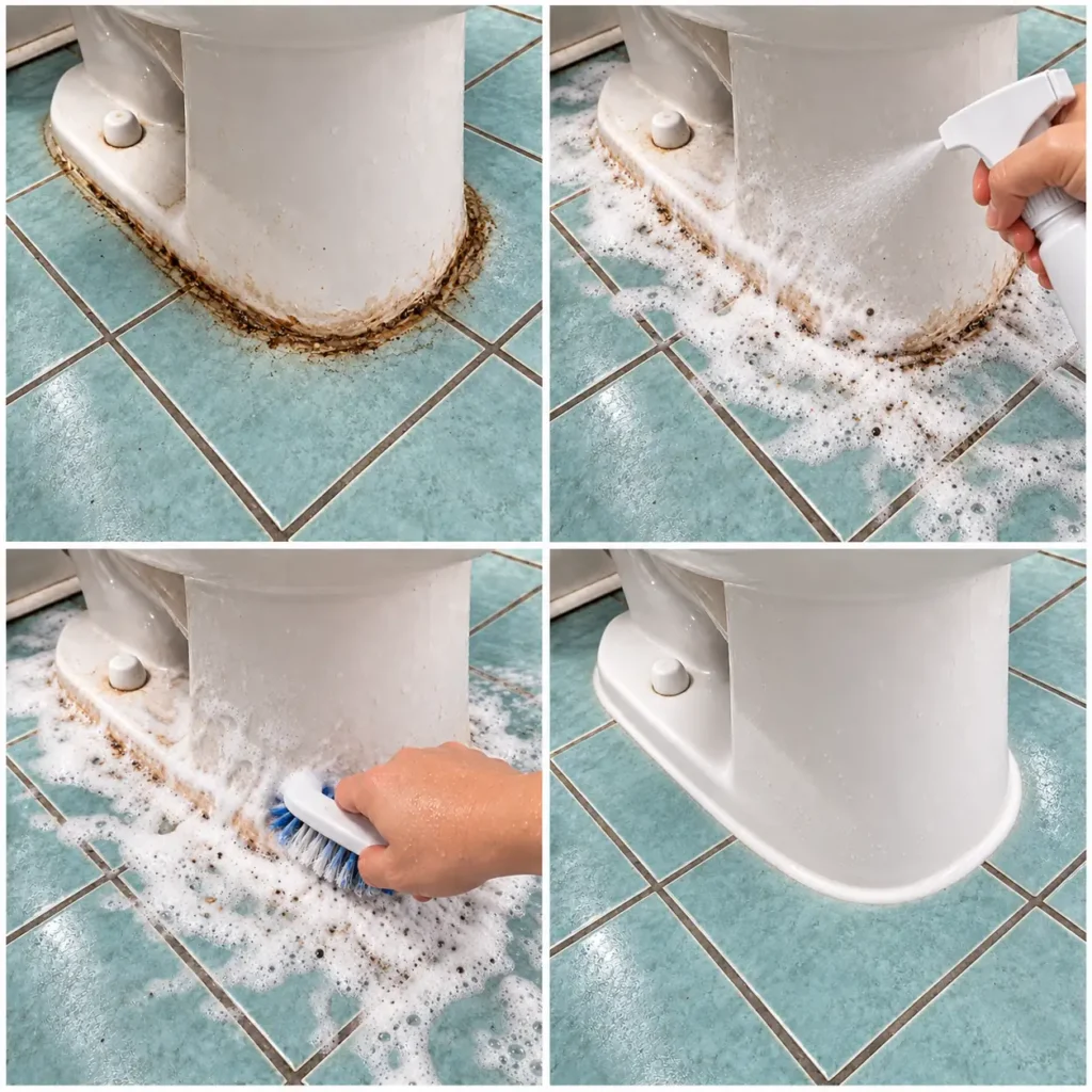 Quitar la cal del baño con Sanythor: cómo actúa 10 - DETERGOLD